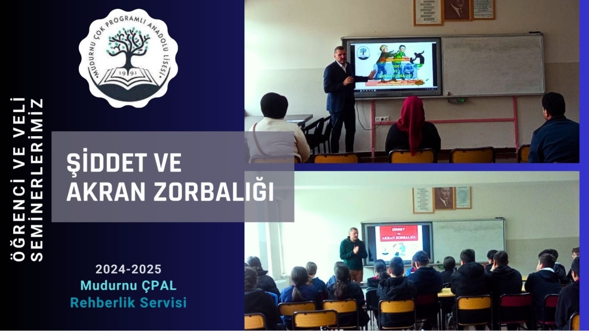  ŞİDDET VE AKRAN ZORBALIĞI ÇALIŞMALARI